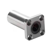 Linear bearing LMK6LUU LMK8LUU LMK10LUU LMK12LUU LMK13-60LUU Type 10mm Flange Linear Bearing for 3D Printer Linear Rod Linear ball bearings(2pcs Lmk L,LMK60LUU)
