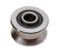 Linear Bearings and Bushings, 16.5 mm T16.5 Groove Round Bottom Track Roller Bearing for Smooth Linear Motion, High Load Capacity, Industrial Automation and Equipment Use