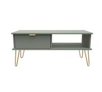 Linear Coffee Table Not Applicable 1 Shelf 1 Drawer 92cm