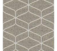 Linear Concrete Brown Grey Wallpaper - Metallic Gold Effect Stylish Trendy Modern Contemporary Feature Wall