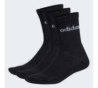 adidas Half-Cushioned Crew 3 Pack Socks - Black black 2 - 3.5