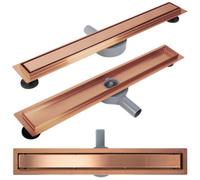 Linear Drainage Rea Neox Pro 940 Brush Copper, Stainless Steel