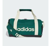 adidas Unisex Essentials Linear Duffel Bag Duffel_Bag, Collegiate Green/Ivory, One Size