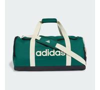 adidas Unisex Essentials Linear Duffel Bag Duffel_Bag, Collegiate Green/Ivory, M
