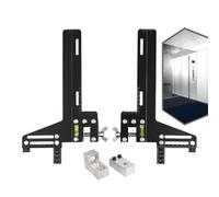 Linear Elevator Guide, Stainless Steel Lift Ruler with Scale, Single Track Elevator Guide Rail Gauge School Board for Positioning