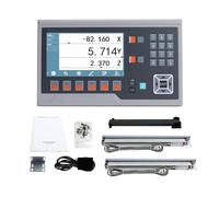 Linear Encoder, Lathe LCD YH800-2P Multi-Language Digital Readout Optical Encoder Linear Scales 50mm to 1000mm(NEW Big LCD DRO Set)