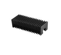 Linear Guide Dust Cover: 15mm 20mm 25mm Bellows for HGR15 HGR20 HGR25 HGR30 Rail(HGR20 Cover,1500mm)