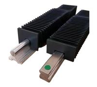 Linear Guide Dust Cover, Linear Guide Bellows Dust Cover for SBR12-30 Rails Multiple Lengths(Sbr25,2100mm)