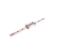 Linear Guide Rail 1pc MGN Linear Guide+MGN9H or MGN9C Carriage 3D Printer CNC 100-1000mm Miniature Rail Slide(MGN12C,350mm)