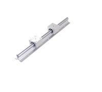 Linear Guide Rail 2PC SBR12/16/20/25 300 400 500 600 800mm Linear Guide Rail With 4PCS Bearing Block(SBR16,2 rail 700mm 4 block)