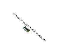 Linear Guide Rail 2pcs Linear Guide+4pcs Slider MGN7H/C MGN12H/C MGN15H/C MGN9H/C Miniature Rail(MGN7C,500mm)