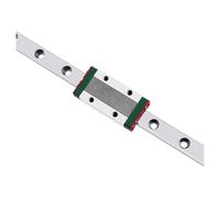 Linear Guide Rail 2pcs MGN Linear Guide+MGN9H/C Block L=450 500 550 100 150 200 250 300 350 400mm Miniature Rail Slid(150mm,MGN9C)