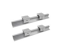 Linear Guide Rail 2pcs SBR16 / SBR12 SBR20 + 4pcs SBR16UU SBR12UU SBR20UU Bearing Blo16UU Slide Block for CNC Parts(Custom Length,Sbr12)