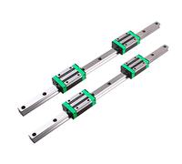 Linear Guide Rail kit 2Pcs HGR20-1800mm Linear Slide Rails with HGH20CA Carriage Bearing Block Linear Guideway Rail High Precision Low Noise CNC Parts for Machine and DIY Craft