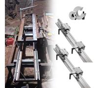 Linear Guide Rail Kit with Precision Ball Screw and Sliding Bearing Block for Smooth Router Motion