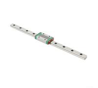 Linear Guide Rail MGN 9H Block with Slider for Miniature Sliding CNC Printer Semiconductor Robotics and IC Assembly Equipment 7mm/9mm/12mm/15mm (300mm)