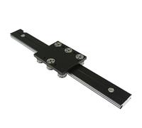Linear Guide Rail OSGR10 Roller Slider Silent Guide Rail External Dual-axis Slide Rail Is Suitable For Large 3D Printers(OSGR10-6 wheel,With rail 450mm)