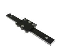 Linear guide rail roller slider Silent guide rail External dual-axis slide rail(OSGR10-6 wheel,With rail 800mm)