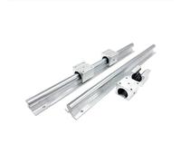 Linear Guide Rail SBR12/SBR16/SBR20-1200mm & 1300mm + 4 SBR12/16/20UU Linear Bearing Blocks for CNC Machine Parts - Precision Motion Control System