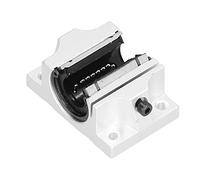 Linear Guide Slider Bearing Unit, TBR16UU Aluminum Alloy, 16mm Inner Diameter, 63mm Length - Durable, Low Friction, Noise Reduction for Electronic Equipment
