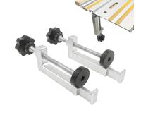 Linear Guide Stop for Bench | Aluminium Alloy Carpenter Tool - Cutting Bench Fixing | Workshop, Carpenter, Architect, Engineer, Craftsman and Enthusiast