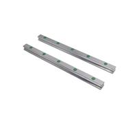 Linear Guides 2 PCS 2000-4000mm Linear Rails HGR20 HGR25 Docked 4 PCS HGH25CA HGH20CA Slides Carriages(2 rails 4 HGW25CC,2000mm)