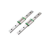 Linear guides, linear motion slide guides High Precision For 3D Printer Part 2pcs Miniature Linear Rail MGN15 + MGN15H Slider Blocks(200mm)
