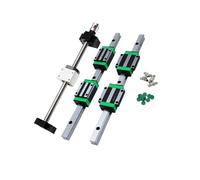 Linear guides, linear motion slide guides Linear Guide Rail 2pcs HGR15 + 1 Kit Ball Screw SFU1610 + 4pcs HGW15CC Slider Blocks(450mm)