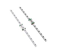 Linear Guides, Linear Sliding Guide Rail and Slide 100mm-1000mm MGN15 High Precision Miniature Linear Guide Rail + MGN15H Slider Block(800mm)