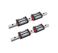 Linear Guides, Linear Sliding Guide Rail and Slide 2pcs 20mm Linear Rails HGR20 + 4pcs HGH20CA Carriages + SFU1605 Ball Screws Sets(550MM)