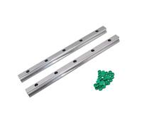 Linear guides, Linear sliding guide rail and slide 2pcs High Precision HGR15 300-1000mm Linear Guide Rail For Engraving And Printer(700mm)