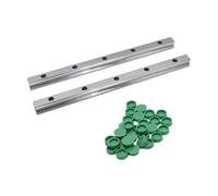 Linear Guides, Linear Sliding Guide Rail and Slide 2pcs High Precision HGR15 Square Linear Guide Rail Length 300-1000mm(900mm)
