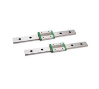 Linear Guides, Linear Sliding Guide Rail and Slide 2pcs Slider Blocks MGN12H + MGN12 Miniature Linear Rail Length 100mm-500mm for 3D Printer Part(300mm)