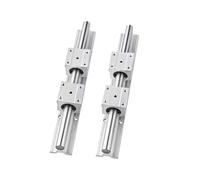 Linear Guides, Linear Sliding Guide Rail and Slide 4pcs SBR16UU Linear Bearing Blocks + 2pcs SBR16 200-1000mm Fully Support Guide Rail(700mm)