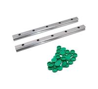 Linear guides, Linear sliding guide rail and slide Length 300-1000mm 2pcs HGR20 High Precision Linear Guide Rail For Engraving And Printer(700mm)