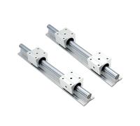 Linear guides, Linear sliding guide rail and slide Length 300mm-1000mm 2pcs SBR16 Linear Guide Rail + 4pcs Slider Blocks Support SBR16UU(1000mm)