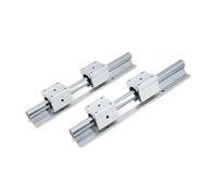 Linear guides, Linear sliding guide rail and slide Linear Guide Rail SBR25 2pcs Length 300mm-1000mm With Slider Blocks 4pcs SBR25UU Sets(500mm)
