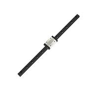 Linear Guides, Linear Sliding Guide Rail and Slide MGN9 Black Miniature Linear Guide Rail 250-600mm + MGN9H Carriage Slide Block(500mm)