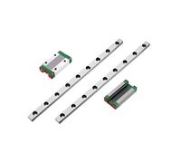 Linear Guides, Linear Sliding Guide Rail and Slide Miniature Linear Guide Rail MGN9 Length From100mm to 1000mm + 2pcs MGN9C Slider Block(950mm)