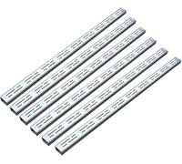 Linear gutter strainers 10 Pcs Slim Stainless Steel Drain Grate Systemremovable Channel Drainage Trough For Driveways Pools Gardens & Showersdurable Outdoor Trench Drainage Solution