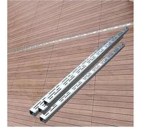 Linear gutter strainers 10 Pcs Stainless Steel Drain Grate System Slim Narrow Removable Trough Drainage For Driveway Pool Garden Showeroutdoor Trench Drainage Solution
