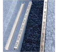Linear gutter strainers Outdoor Stainless Steel Trench Drain Kit, Slim Channel Drainage System For Yard, Patio, Garden, Sidewalk, Stormwater Management, Commercial Driveway Sewer Gully Diver
