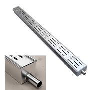 Linear gutter strainers Trench Drain Kit For Drivewaysstainless Steel Water Diverter Trough System Effective Drainage Solution For Water Control & Flood Prevention