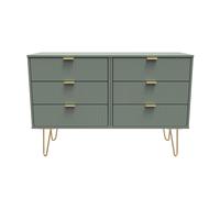 Linear Large Chest of Drawers Not Applicable 6 Drawers 115cm