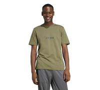 Linear Logo Camo Short-Sleeved T-Shirt olive