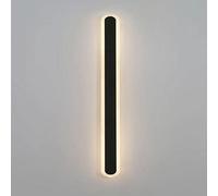 Linear Long Strip Wall Light, Black Metal Wall Sconces with Acrylic Shade, Modern LED Wall Lamp, Ultra-Thin Porch Atmosphere Lights, Outdoor Background Wall Lighting Wall Lights