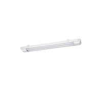 Linear luminaire LED: for ceiling, LED POWER BATTEN / 24 W, 220…240 V, beam angle: 170°, Warm White, 3000 K, body material: steel, IP20, 1-pack
