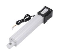 Linear Motion Actuator with 100mm Stroke, 200N Thrust and 20mm Per Second Maximum Speed, 9-24V DC Motor for Industrial and Agricultural Machinery, Aluminum and ABS Housing, IP43