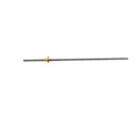 Linear Motion Ball Screw Machine Parts 100mm-550mm T8 Lead Screw Thread 8mm Pitch 2mm Lead 4mm With Brass Nut Trapezoidal Rod(550mm)