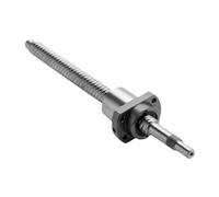 Linear Motion Ball Screw Machine Parts 1pc SFE3232 Ball Screw 32mm Roller 200mm-1100mm Lead Pitch With Nut High Speed FKFF25 End Process(900mm)